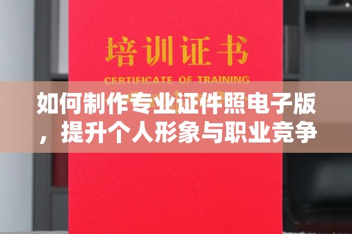精河如何制作专业证件照电子版，提升个人形象与职业竞争力